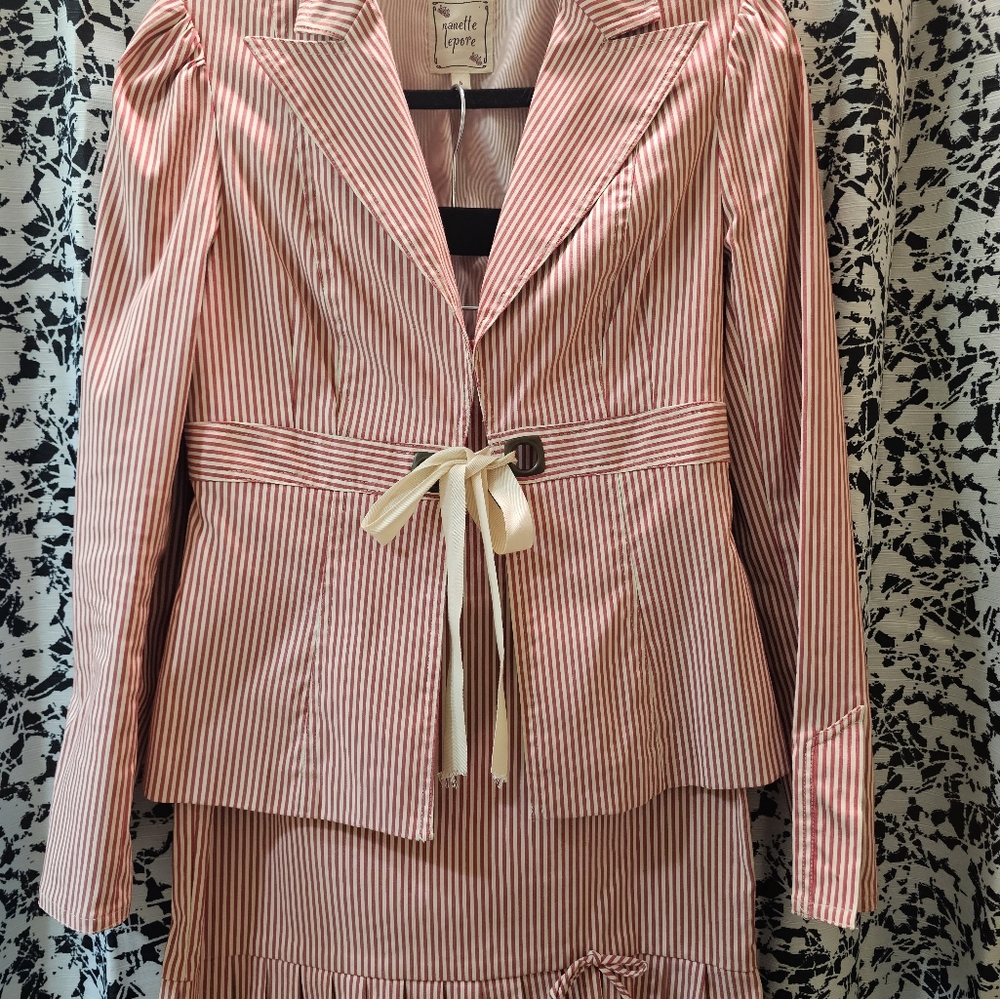 Nanette Lepore Pink Knee-Length Pencil Skirt - Picture 7 of 8